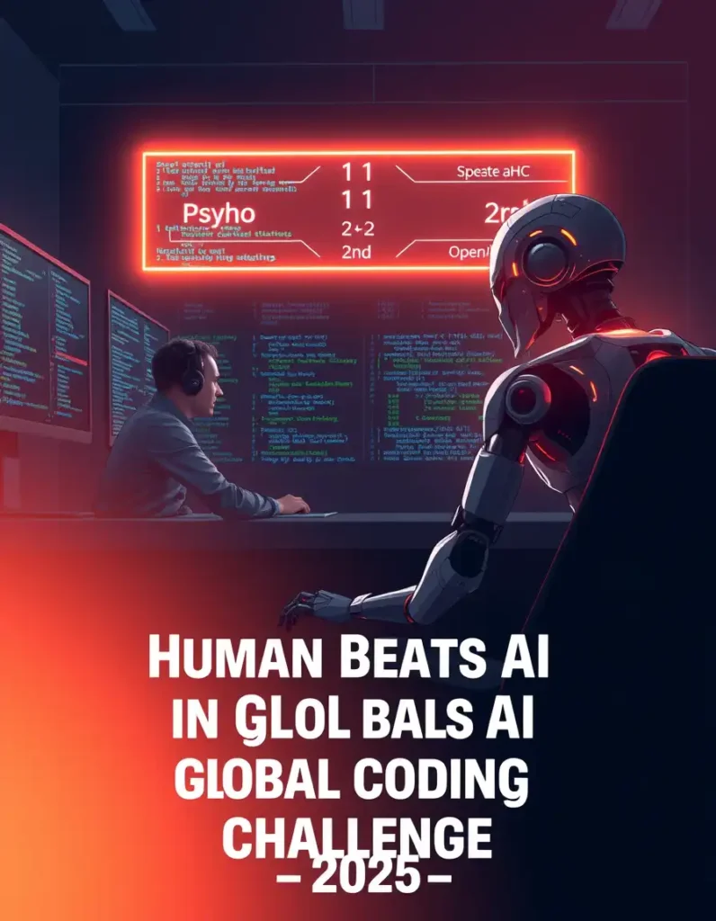 Human Beats AI in Coding: Polish Programmer Defeats AI Model in Global Competition