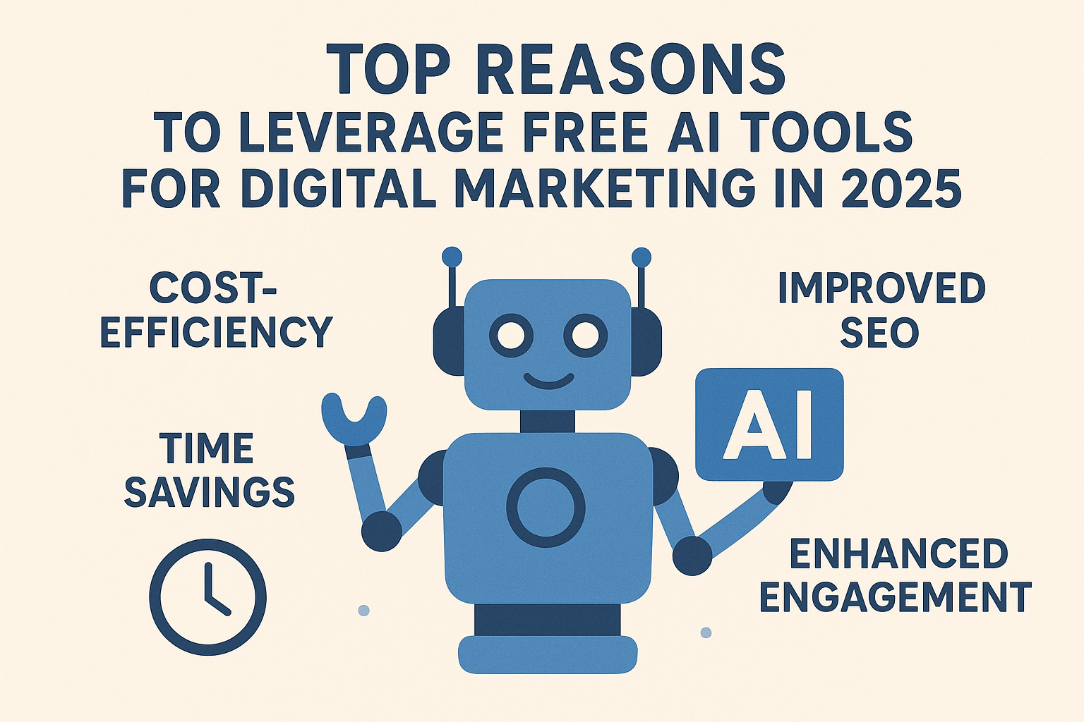 Top Reasons to Leverage Free AI Tools for Digital Marketing in 2025